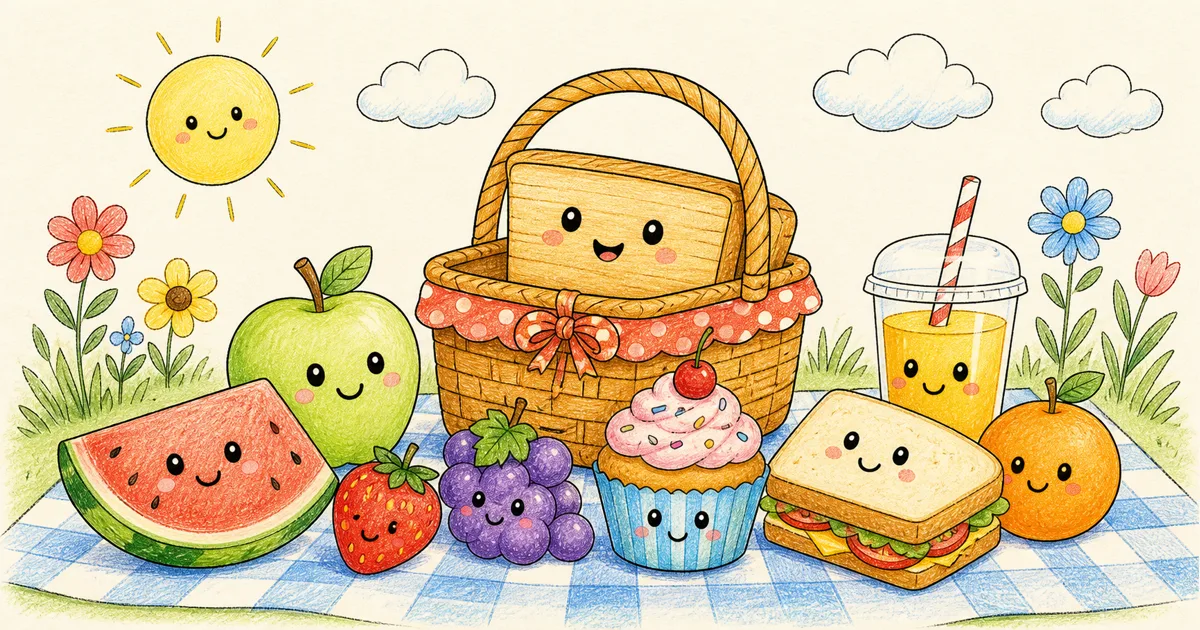 Food Coloring Pages preview