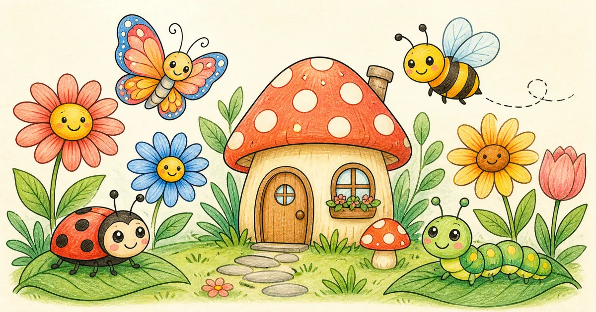 Insects Coloring Pages preview