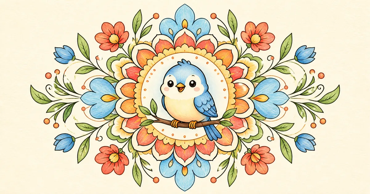 Mandala Art Coloring Pages preview