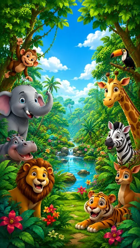 Children's Picture Book Cover sample page made with InkChamps